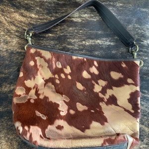 Leather Horse Hair Maurizio Taiuti Purse